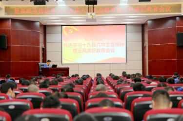 亚搏app登陆召开“传达学习十九届六中全会精神暨正风肃纪教育会议”